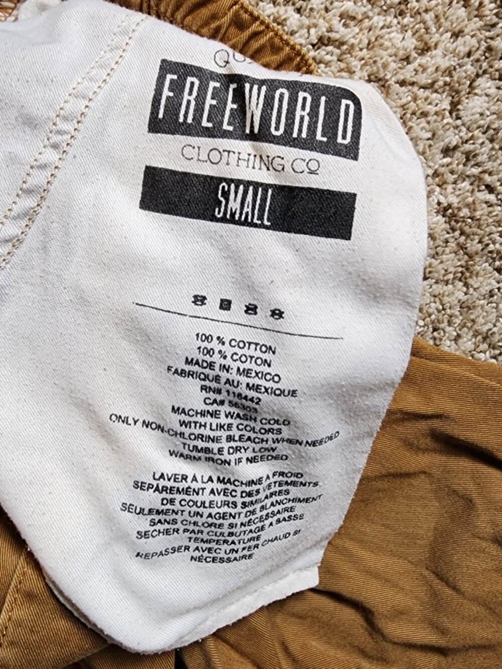 Freeworld size small pants - Picture 4 of 4